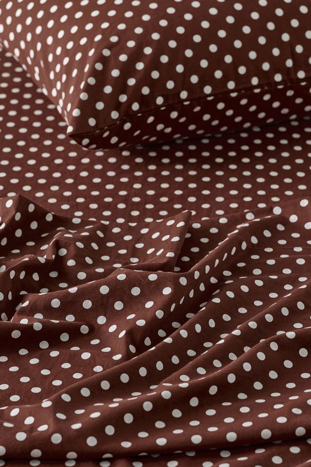 Jane Polka Dot Patterned Sheet Set #1