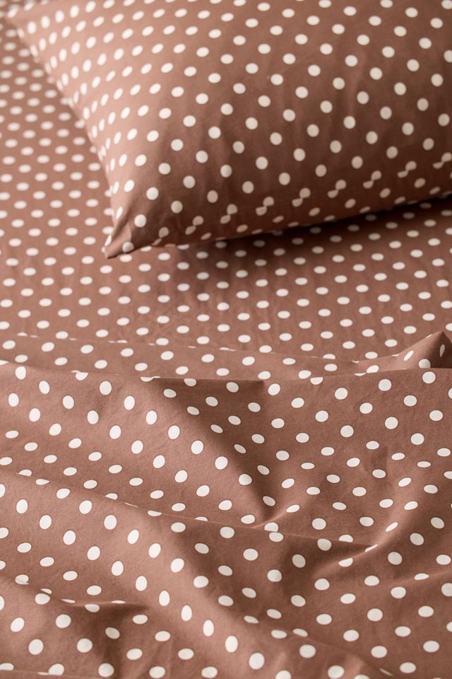 Jane Polka Dot Patterned Sheet Set #1