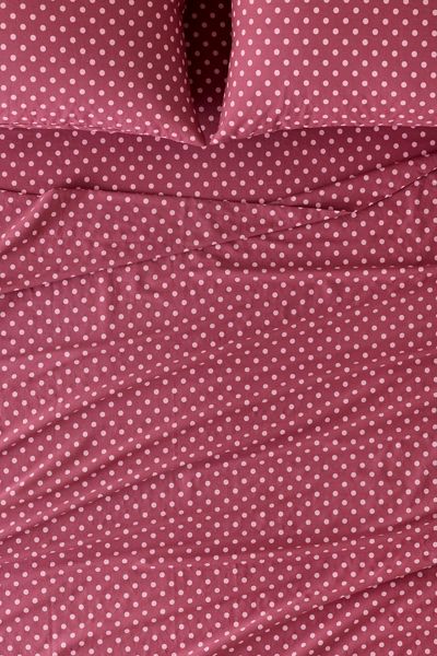 Ensemble de draps Jane à motif à pois
