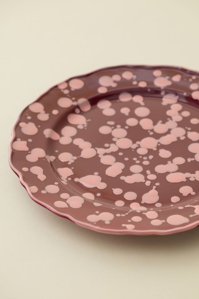 Splatter Paint 10-inch Ceramic Dinner Plate #2
