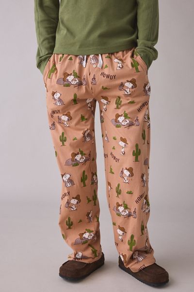 Pantalon de pyjama Peanuts Snoopy à motif western