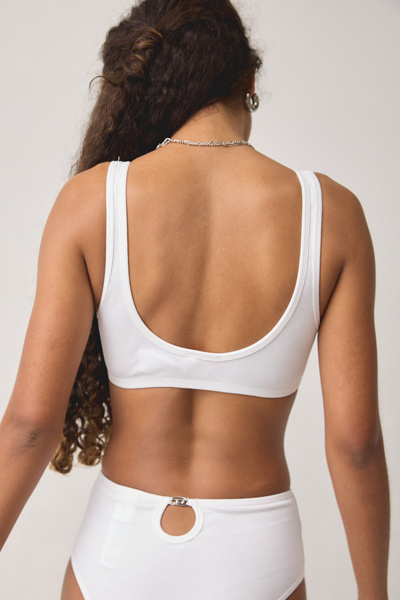 Diesel Florence-Dnm Keyhole Cutout Bikini Top