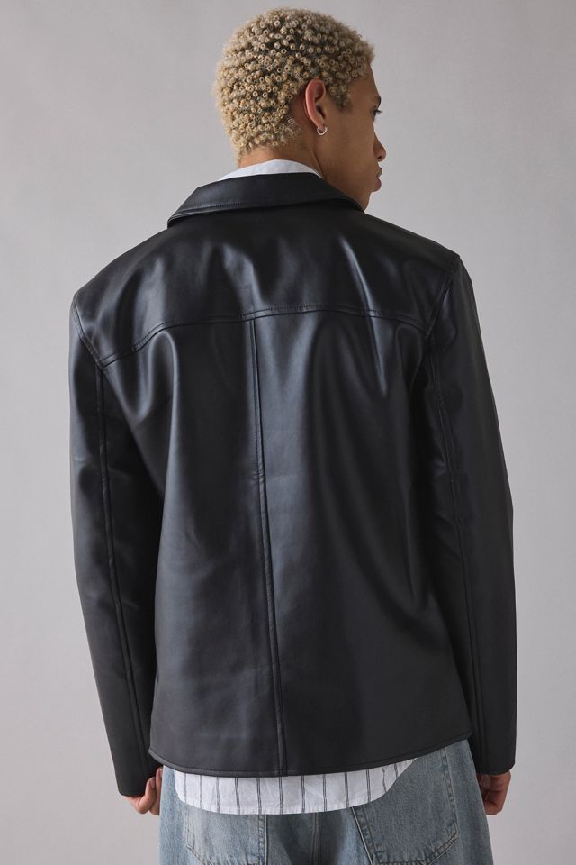 12aw/stone /Leather Flight jacket黒 ITSMYDAY → stone-island-shadow-project-fallwinter-2014-leather