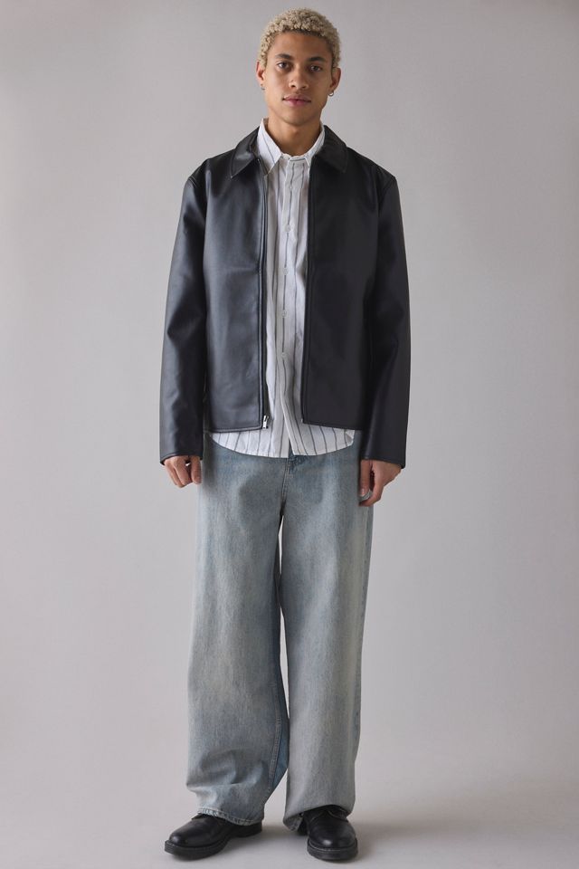 Slate & Stone Faux Leather Jacket | Urban Outfitters