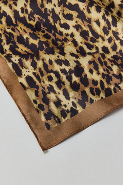 Leopard Pattern Cotton Bandana