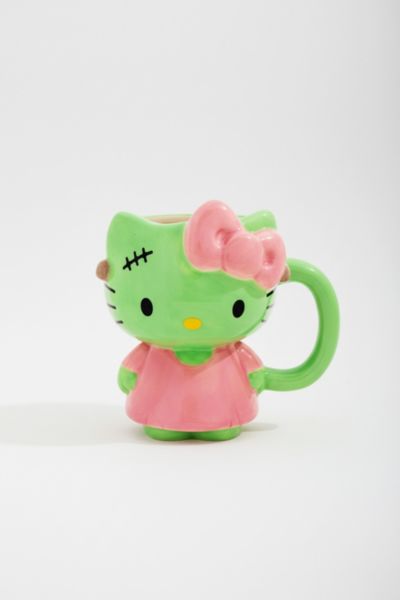 Urban Outfitters Sanrio Hello Kitty Frankenstein Mug At  In Green