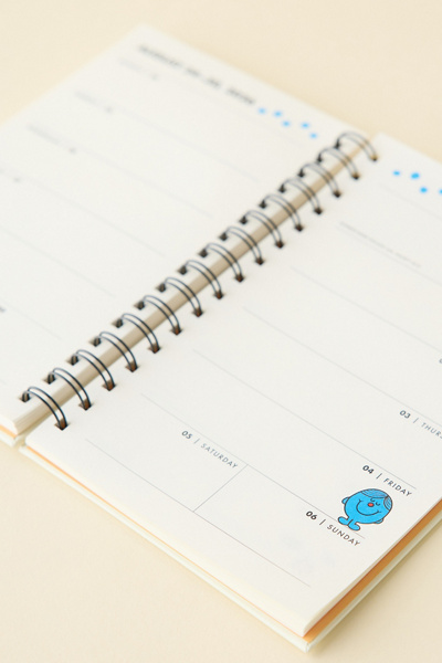 Mr. Positive Thinking Chenille Patch 2026 Daily Planner