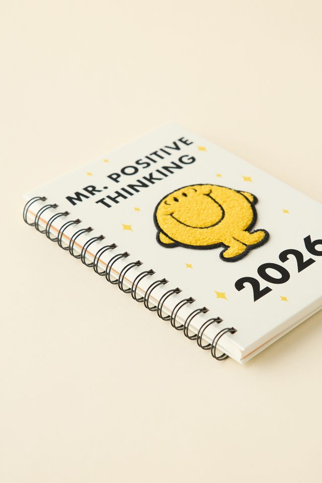 Mr. Positive Thinking Chenille Patch 2026 Daily Planner #3