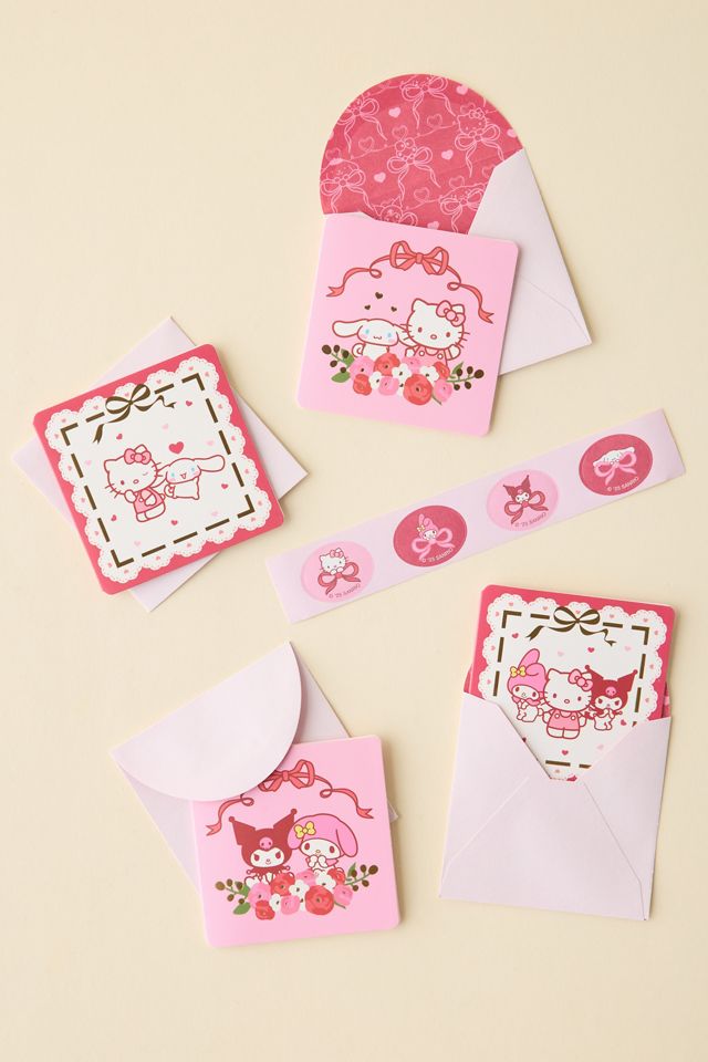 Sanrio Hello Kitty And Friends Mini Notecard Set | Urban Outfitters