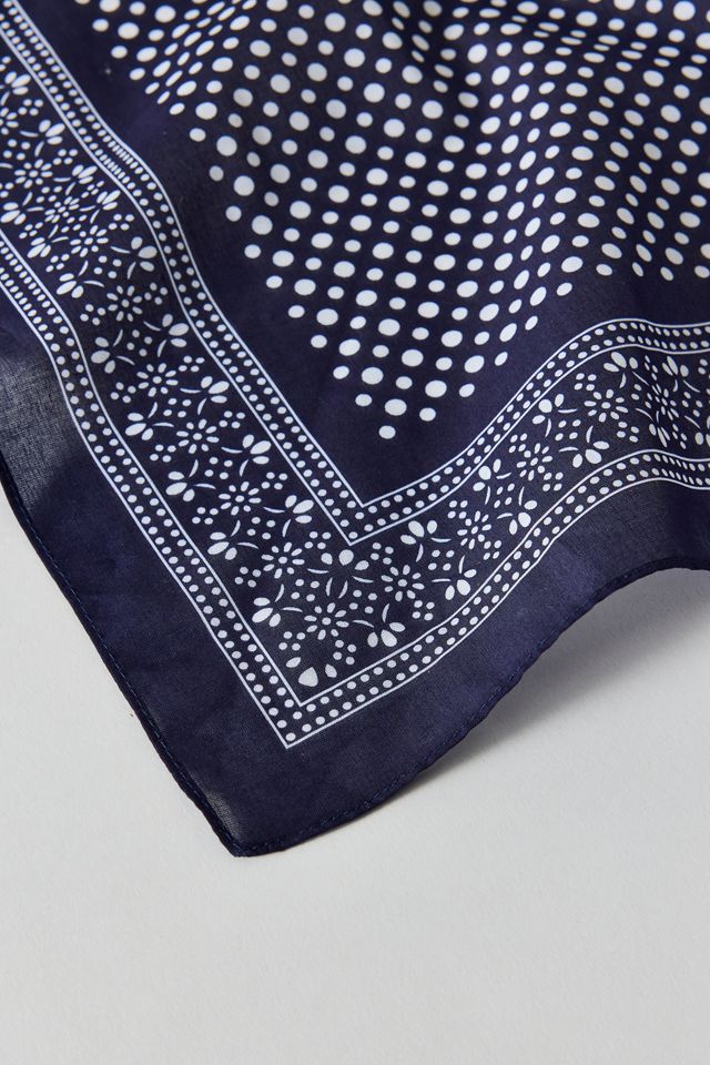 Polka Dot Pattern Cotton Bandana #2