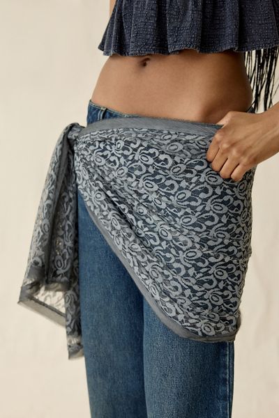 Lace Sarong Wrap Cover Up