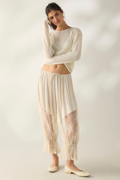 Out From Under Milla Lace Trim Bloomer Pants