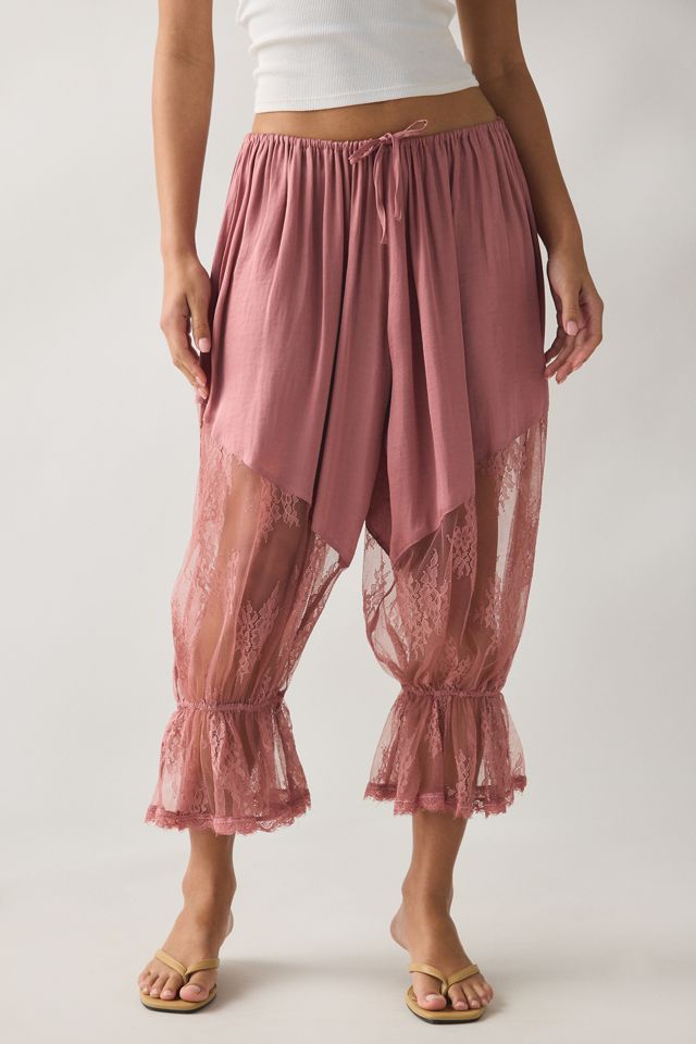 Out From Under Milla Lace Trim Bloomer Pants #1