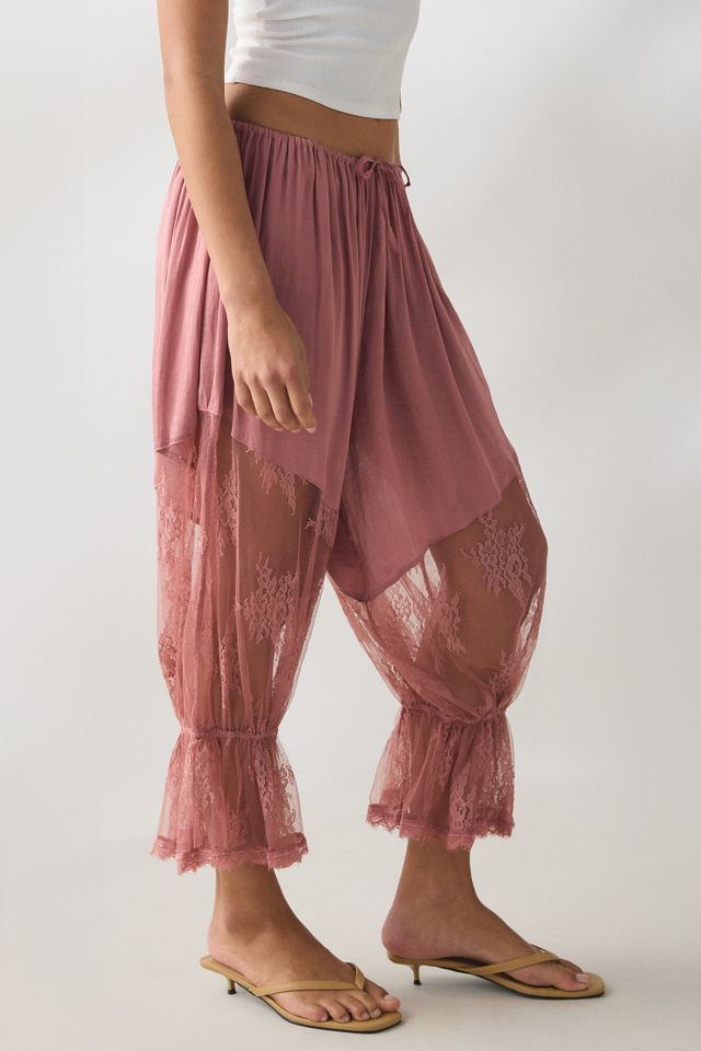 Out From Under Milla Lace Trim Bloomer Pants #5