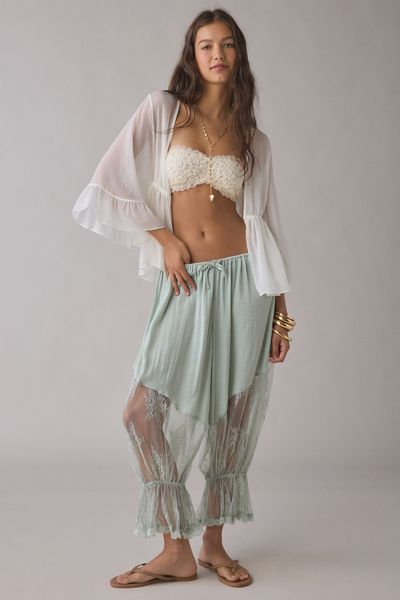 Out From Under Milla Lace Trim Bloomer Pants