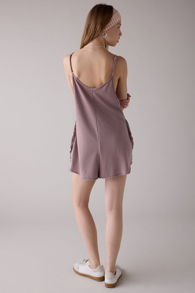 Out From Under Tear It Up Terry Knit Romper #2
