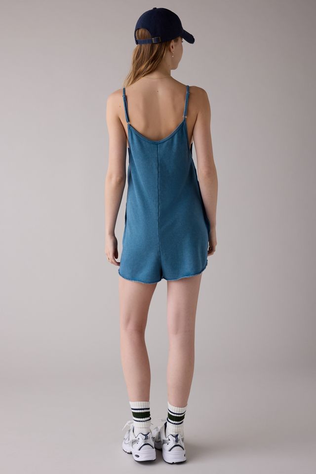 Out From Under Tear It Up Terry Knit Romper #2