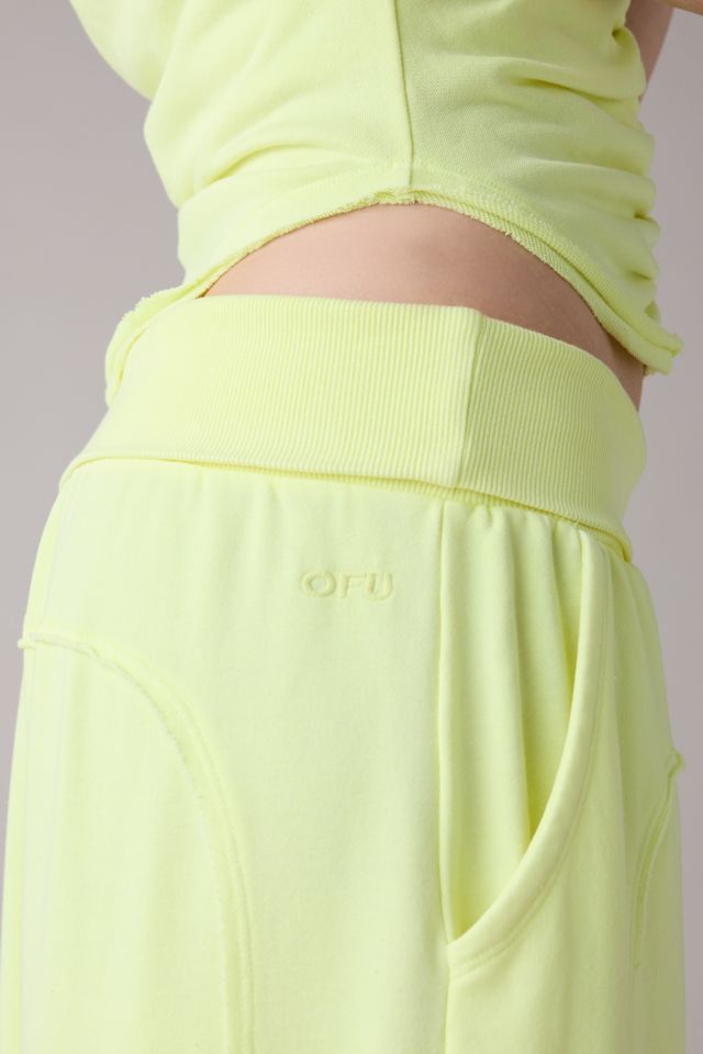 Out From Under Tear It Up Terry Knit Foldover Sweatpants #3