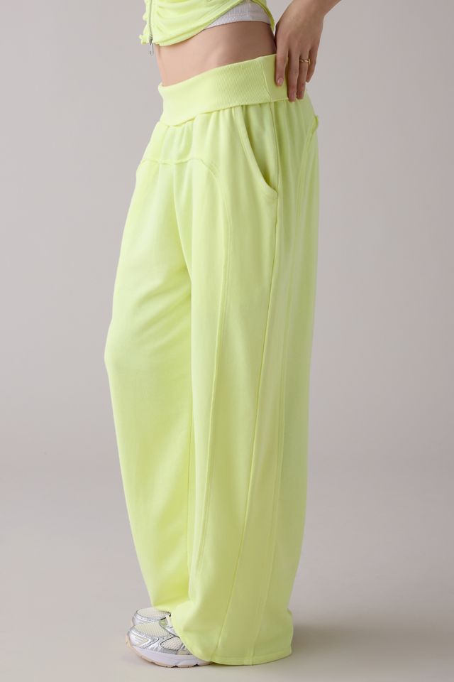 Out From Under Tear It Up Terry Knit Foldover Sweatpants #4