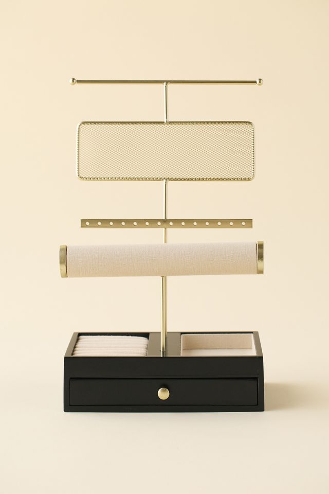 T-Bar Jewelry Storage Organizer & Display Stand #1