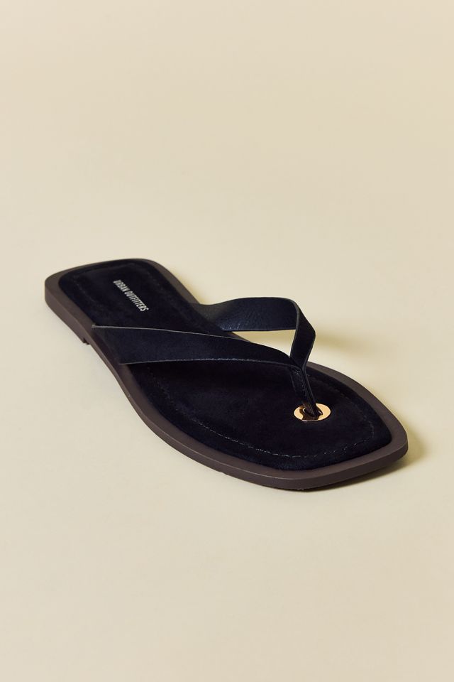 UO Sabrina Suede Thong Sandals #3