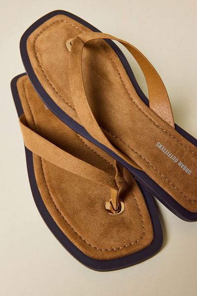 UO Sabrina Suede Thong Sandals