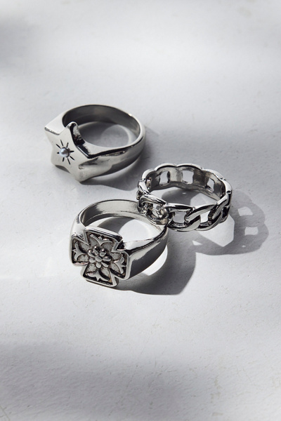 Stellar Chunky Ring Set