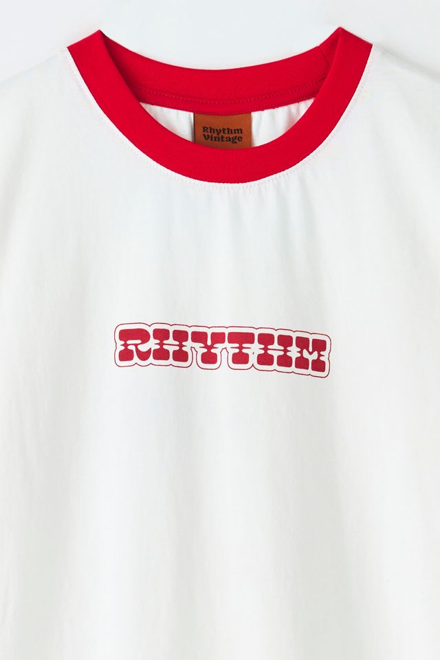 T-shirt graphique Ringer Rose Rhythm #1