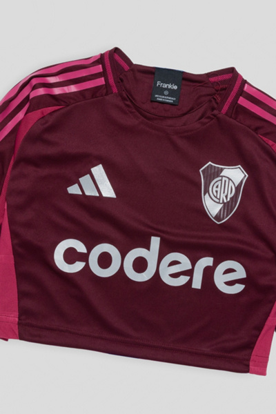Frankie Collective Rework River Plate Crop Jersey