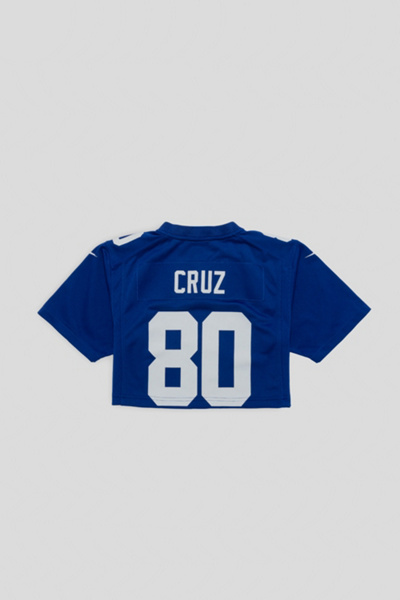 Frankie Collective Rework New York Giants Crop Jersey