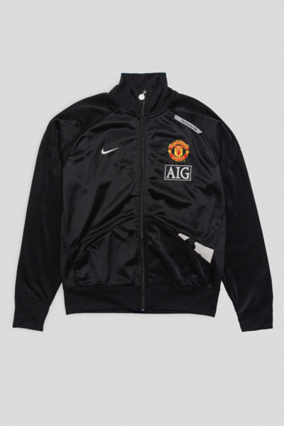 Vintage Manchester United Soccer Team Track Jacket | Urban Outfitters