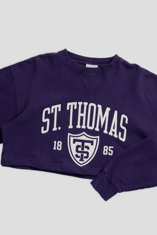 Frankie Collective Rework St. Thomas Crop Sweatshirt #1