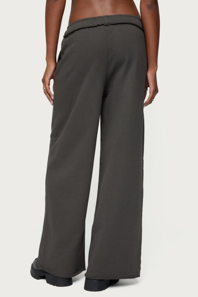Edikted Wrenn Studded Wide Leg Sweatpants #4