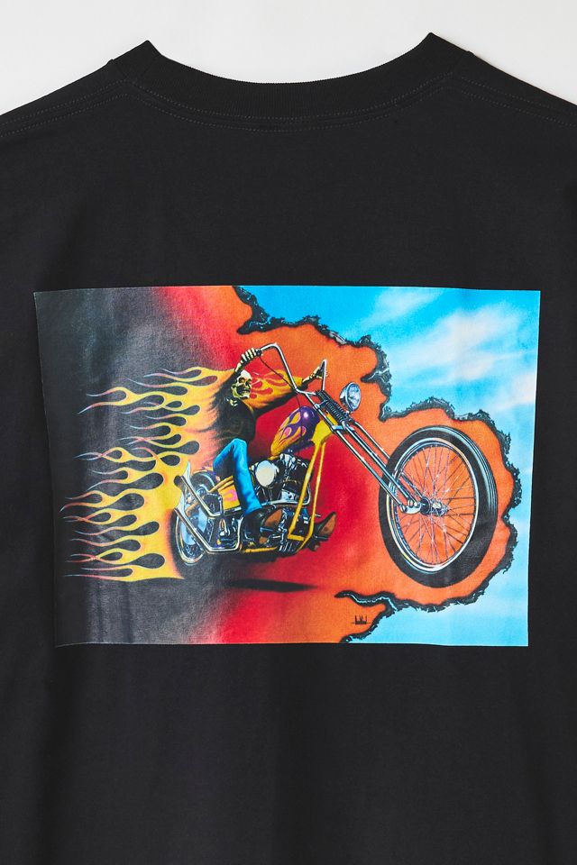 T-shirt graphique Burn Rubber de Loser Machine #2