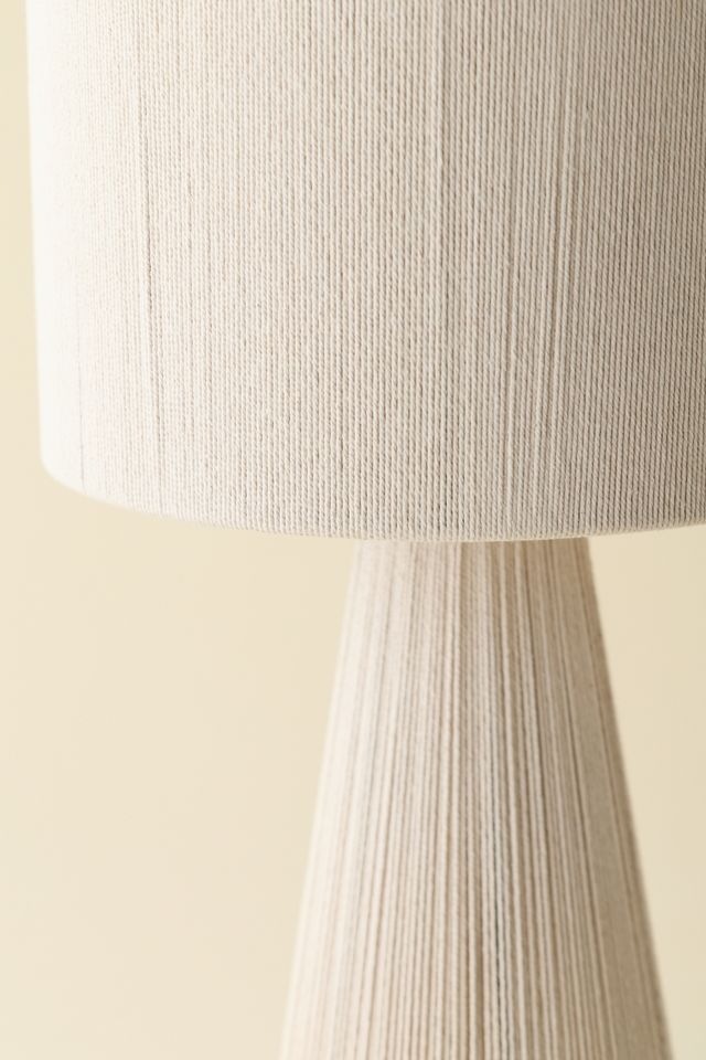 Tate Cotton Threaded Table Lamp #2