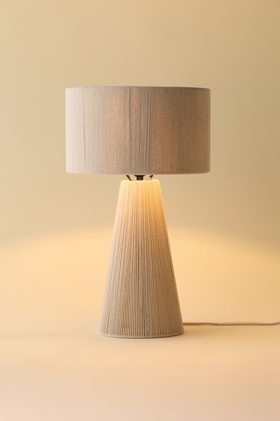 Tate Cotton Threaded Table Lamp