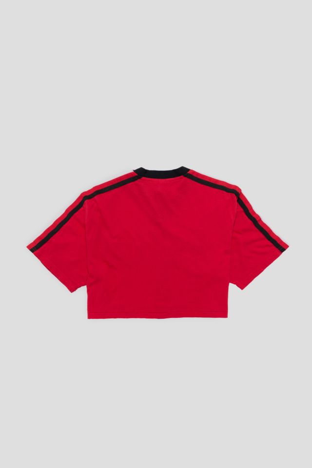 Frankie Collective Rework Atlanta Falcons Crop Tee #1