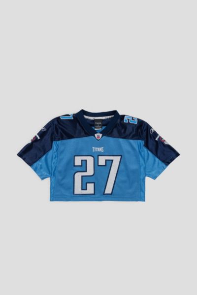 Frankie Collective Rework Tennessee Titans Crop Jersey