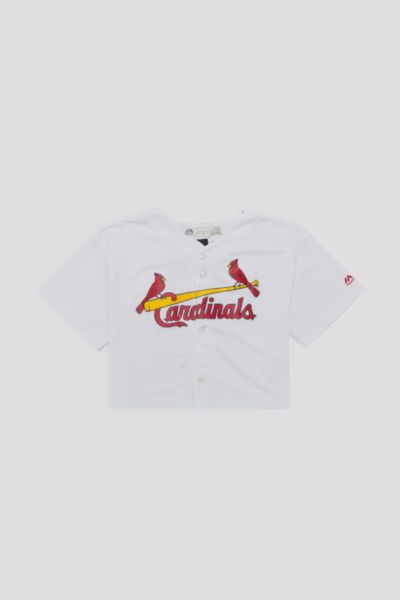 Frankie Collective Rework St. Louis Cardinals Crop Jersey