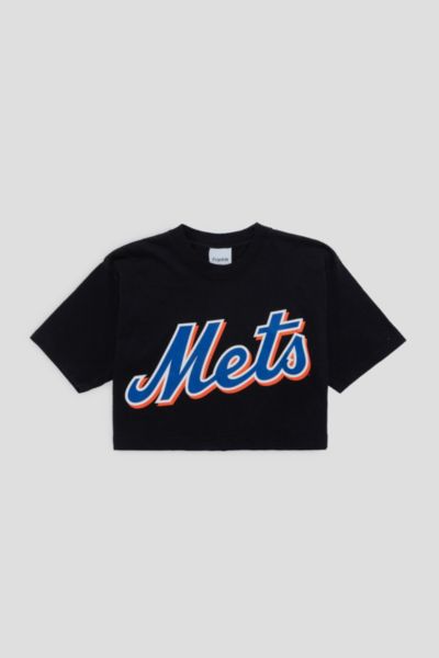 Frankie Collective Rework New York Mets Crop Tee