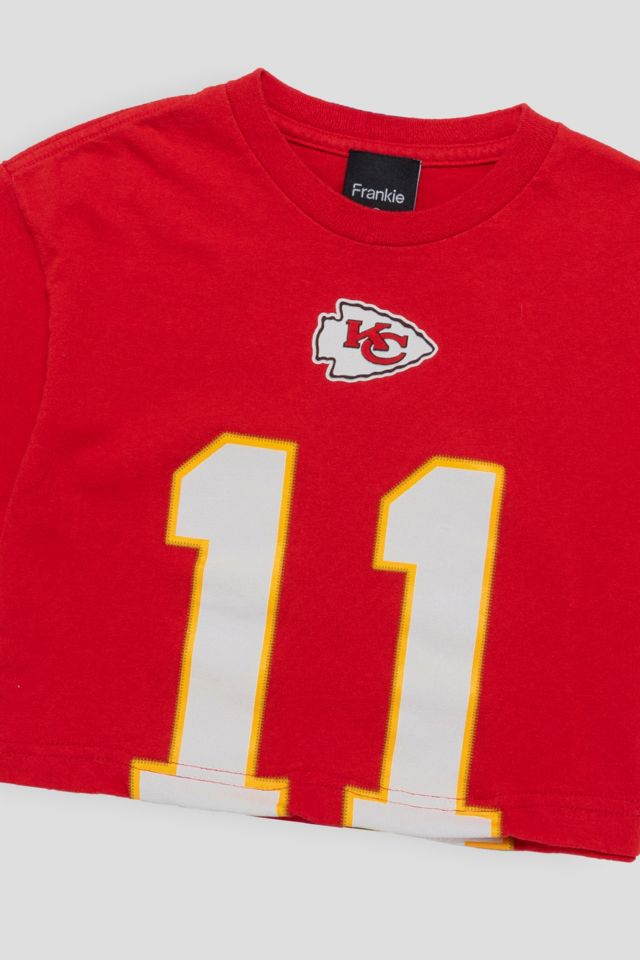 Frankie Collective Rework Kansas City Chiefs Crop Tee #2
