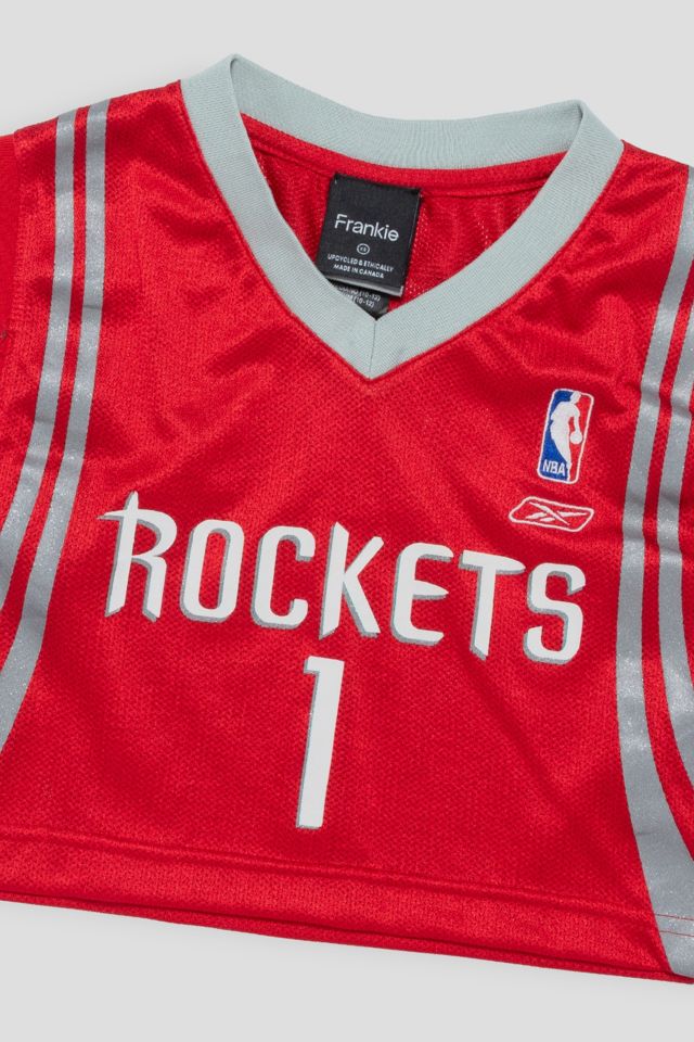 Frankie Collective Rework Houston Rockets Crop Jersey #2