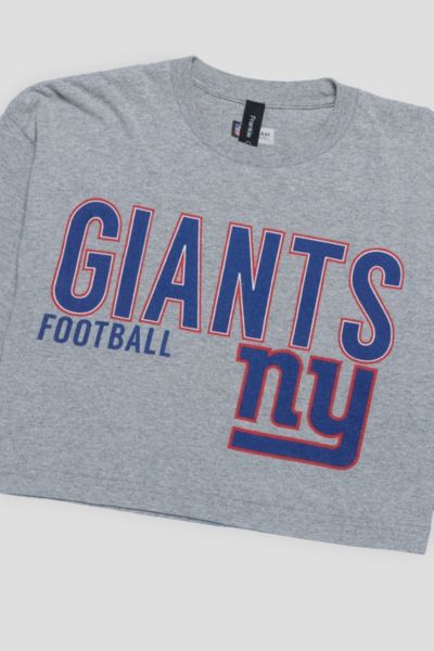 Frankie Collective Rework New York Giants Crop Tee