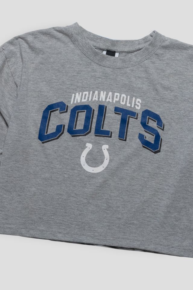Frankie Collective Rework Indianapolis Colts Crop Tee #2
