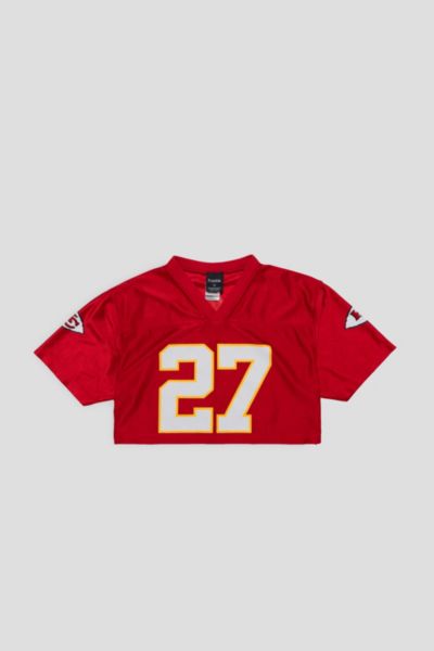 Frankie Collective Rework Kansas City Chiefs Crop Jersey