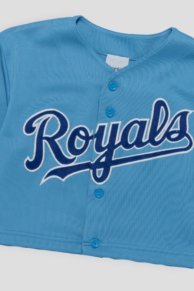 Frankie Collective Rework Kansas City Royals Crop Jersey #2