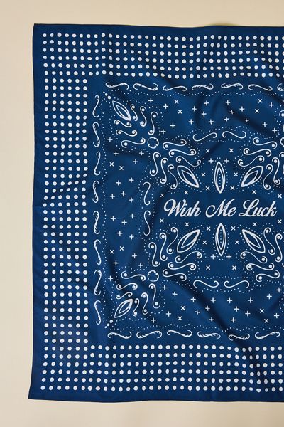 Wish Me Luck Paisley Pattern Bandana