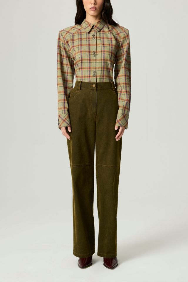 Nocturne Vintage Wash Corduroy Pants #1