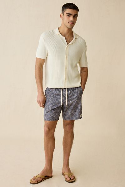 Rhythm Heritage Java Beach Swim Shorts