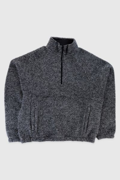 Stussy Wool Blend Fleece Mock Neck Sweatshirt